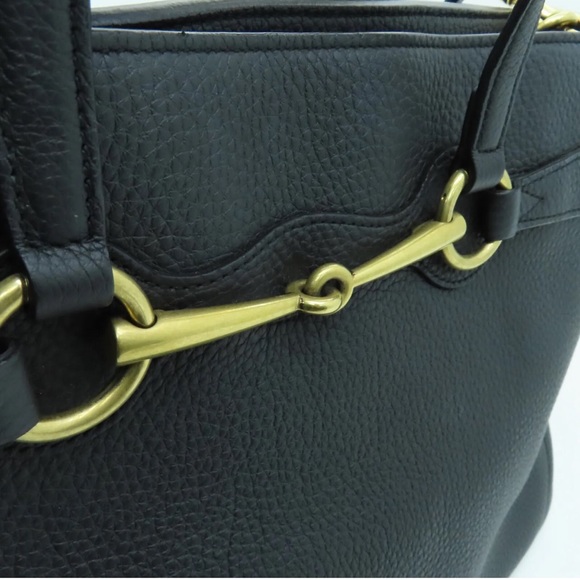 💎✨ LIKE NEW✨💎 3way business Gucci elegant tote crossbody LEATHER grainy - Picture 9 of 13